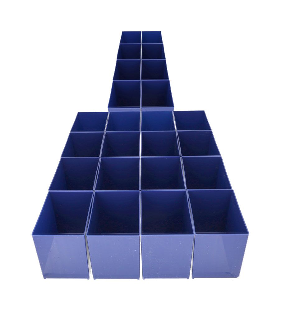 Raaco Magad Tablett A6-1 blau 133x109x157 ds a 24