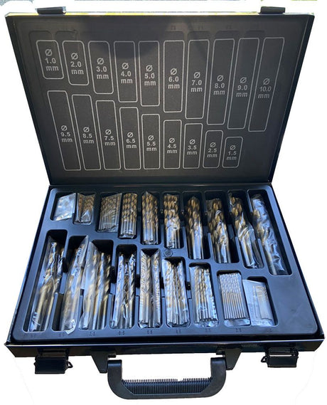 Wisvo grs boor set 1-10 hss 140dlg koffer