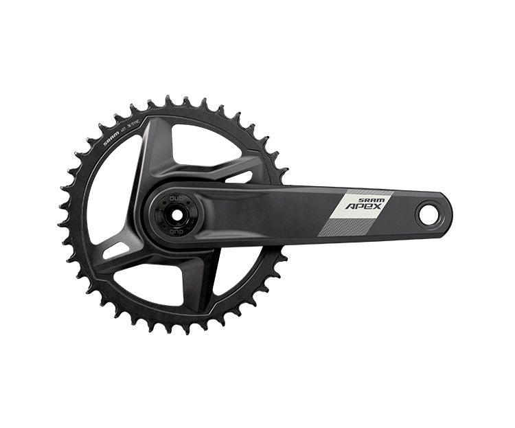 Sram Kurbelgarnitur Kurbelgarnitur Apex 1x Wide D1 Dub 175mm Direct Mount 40t (BB nicht im Lieferumfang enthalten)