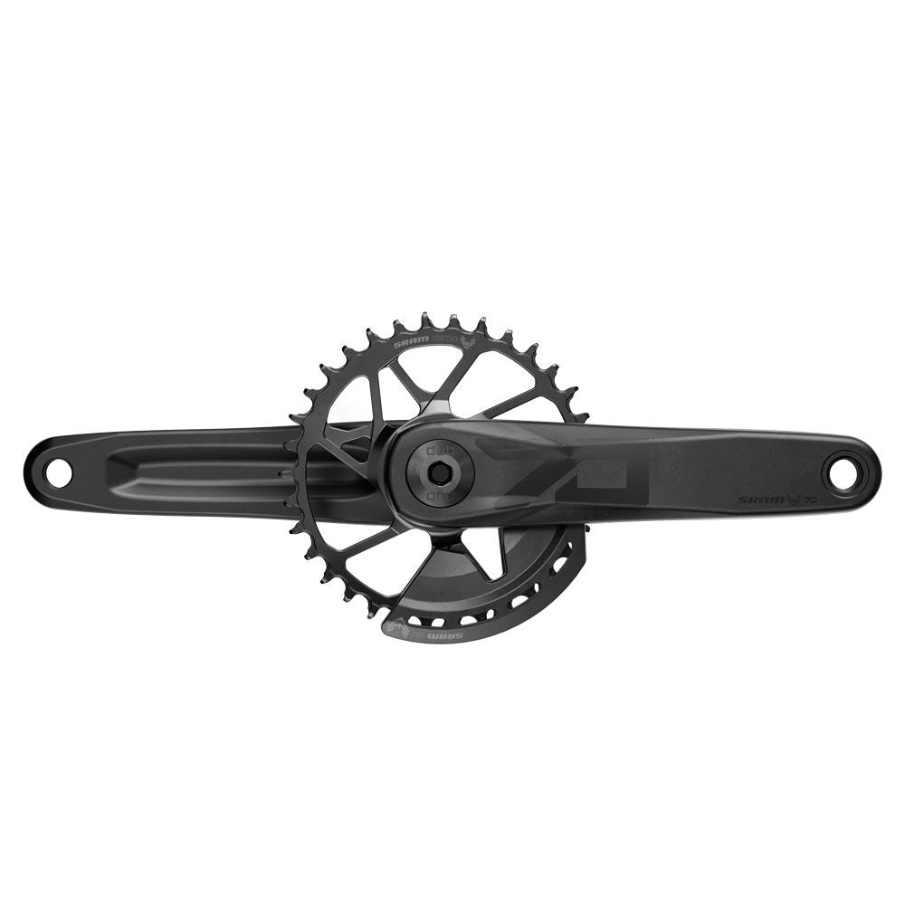 Sram Kurbelgarnitur Eagle 70 Getriebe Krg 70 Eagle TT Dub 170 mm 32 Zoll Stahl schwarz