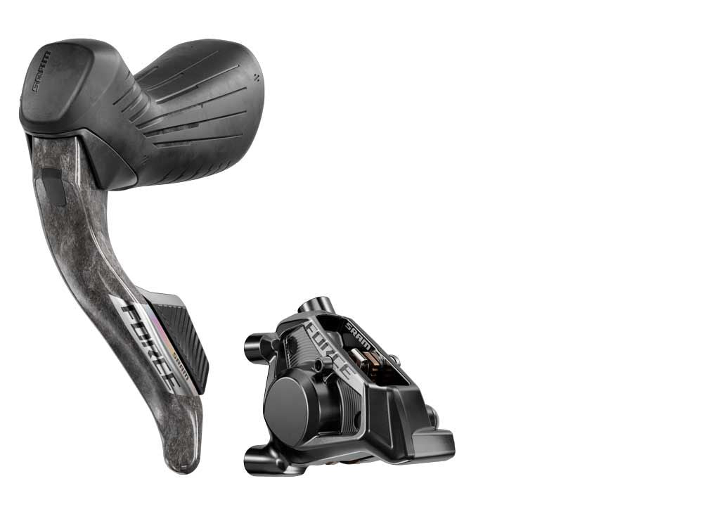 Sram Schalthebel Force Axs E1 links 950 mm Stealthamajig Flat Mount 20 mm ohne Rotor