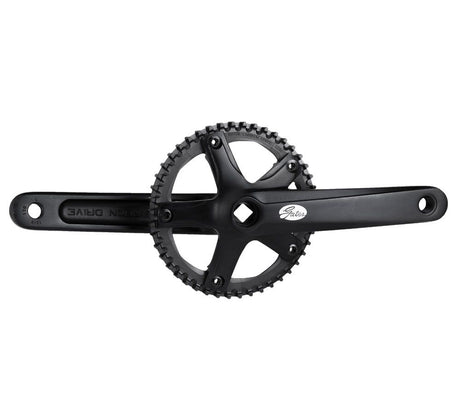 Gates Kurbelgarnitur CDN S150 46T 175mm ohne Schutzkante schwarz.