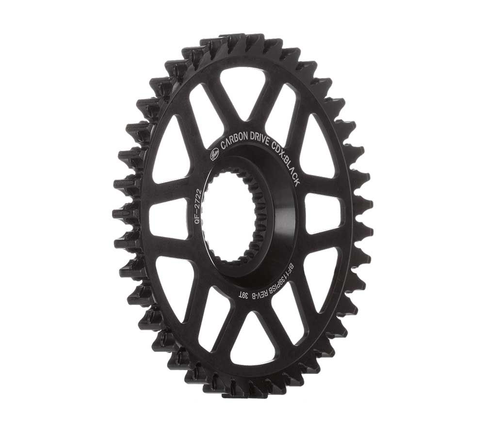 Gates Kettenrad CDX 39t Fin Line Ritzel Chromoly schwarz