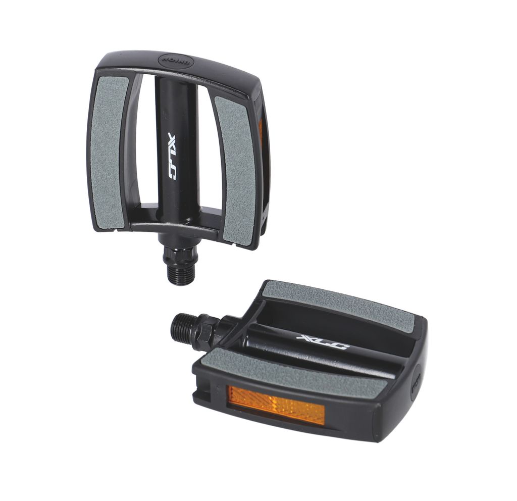XLC Pedal City Comfort Alm ZW Grau PDC21 Set