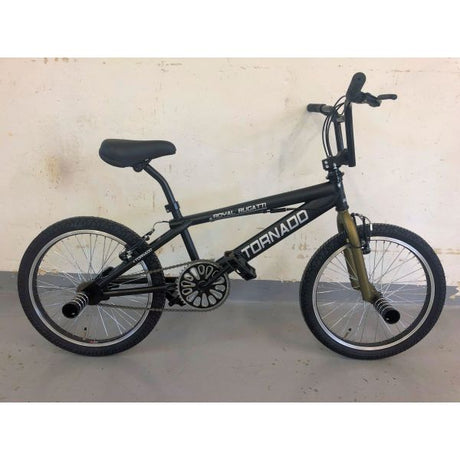 Royal BMX-Fahrrad – Bugatti Tornado Freestyle 20 Zoll – Mattschwarzbronze