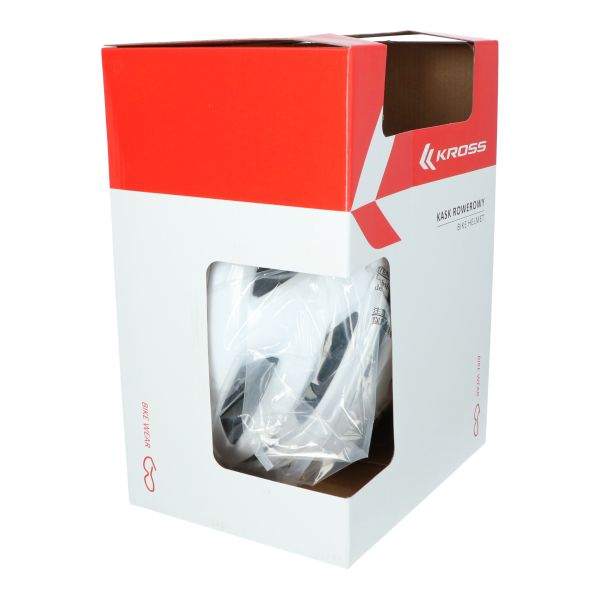 Kross Fahrradhelm Road Pro L (58-62 cm) - weiß