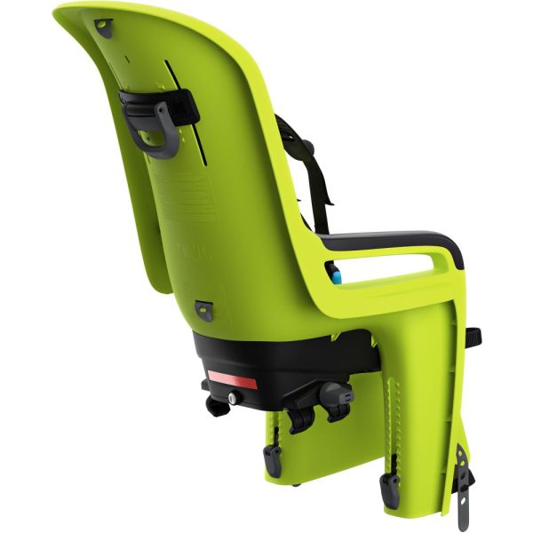 Thule Kindersitz Ride Along 2 hinten für Gepäckträgermontage – Zen Lime