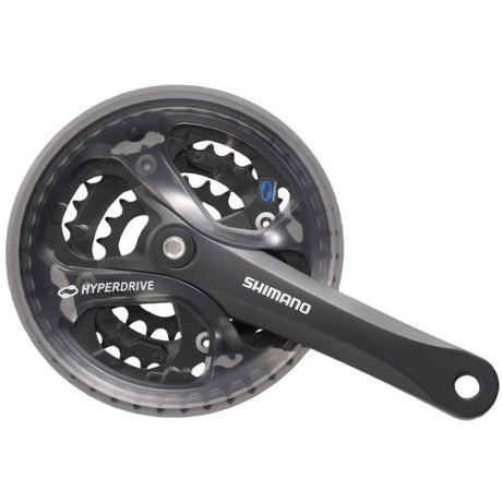 Shimano benelux b.v. Shimano EFCM361E888CL Kurbelgarnitur Acera M361 7 8-Sp Schwarz 48x38x28T+CG KK Quad 175 mm (-4 mm)