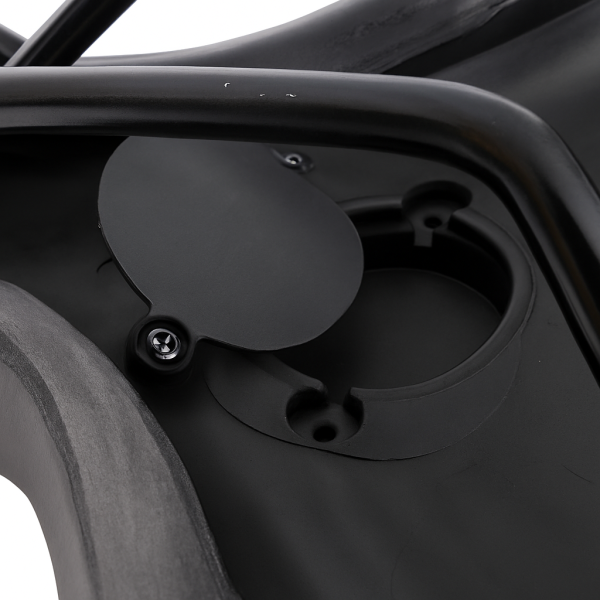 Edge Fahrrad Sattel E -Bike Electra mit Griff und Speicherplatz für das Apple Air Tag - Schwarz