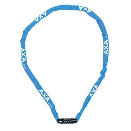 Axa Schlosskette starr 120cm Codeschloss blau (Karte)