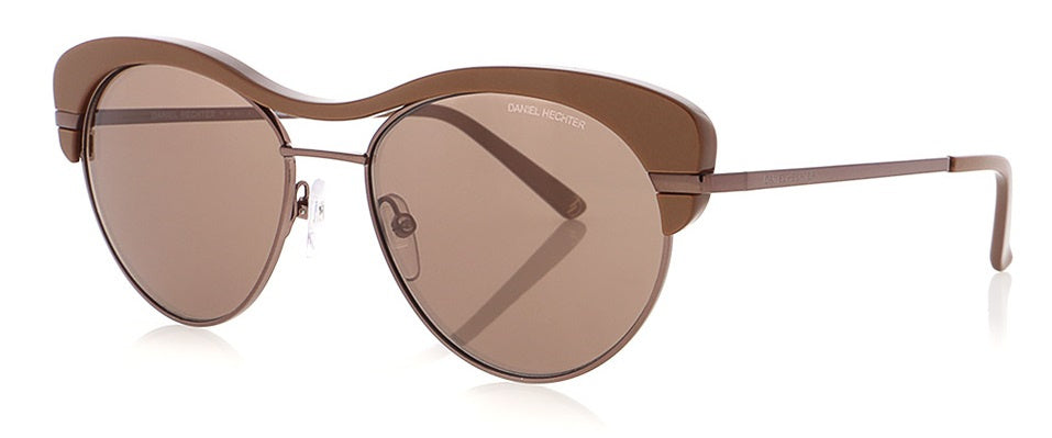 Daniel Hechter Sonnenbrille DHS252 Damen Oval Edelstahlkatze. 3 Brown