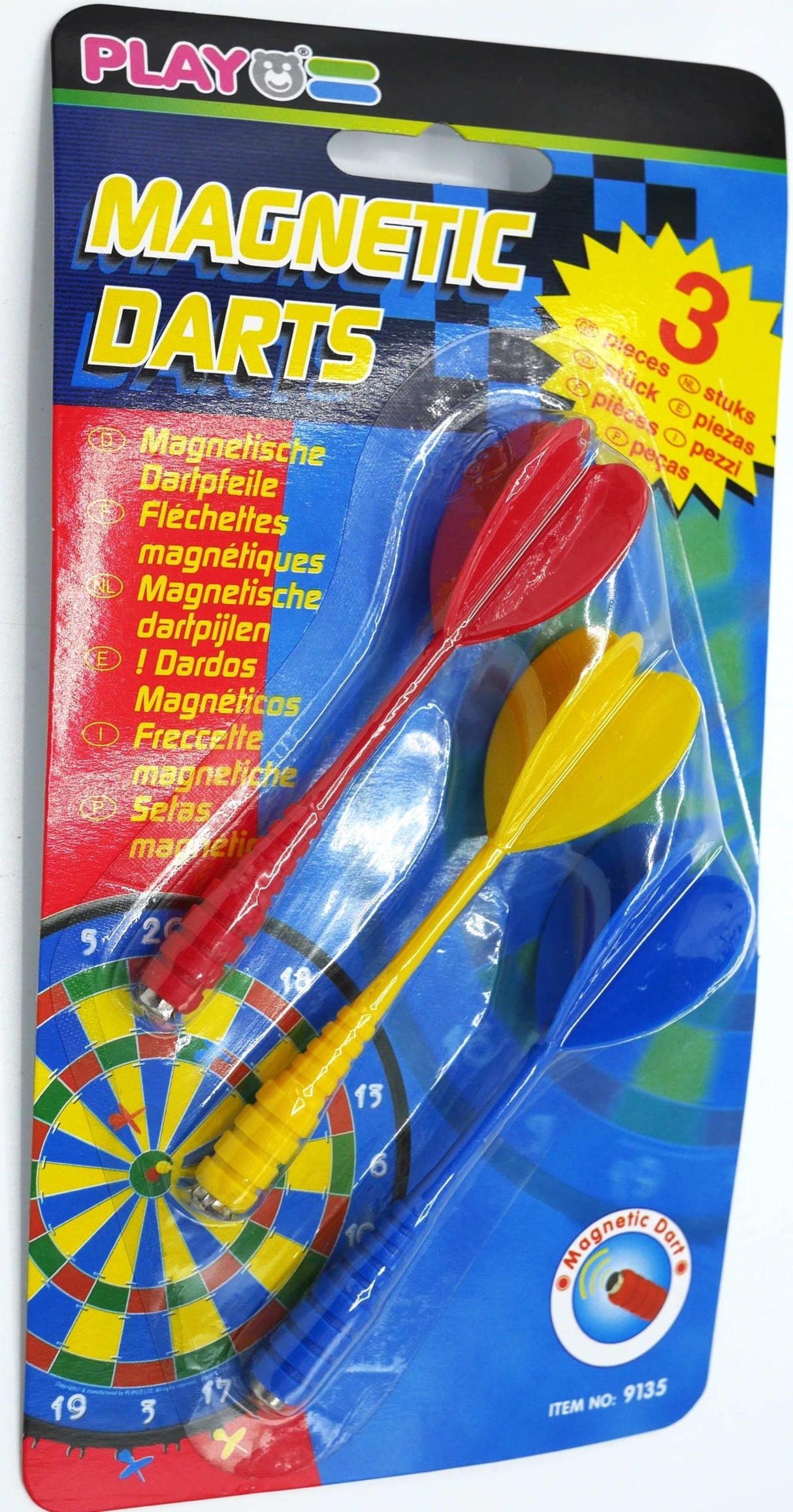 Playgo Magnetpfeile, 3 Stück, 10,5 cm lang