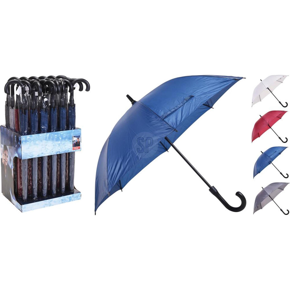 Pioneer paraplu ã˜58cm 4 assorti paraplu ã˜58cm