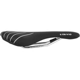 Trivio - Leopard Fahrradsattel schwarz