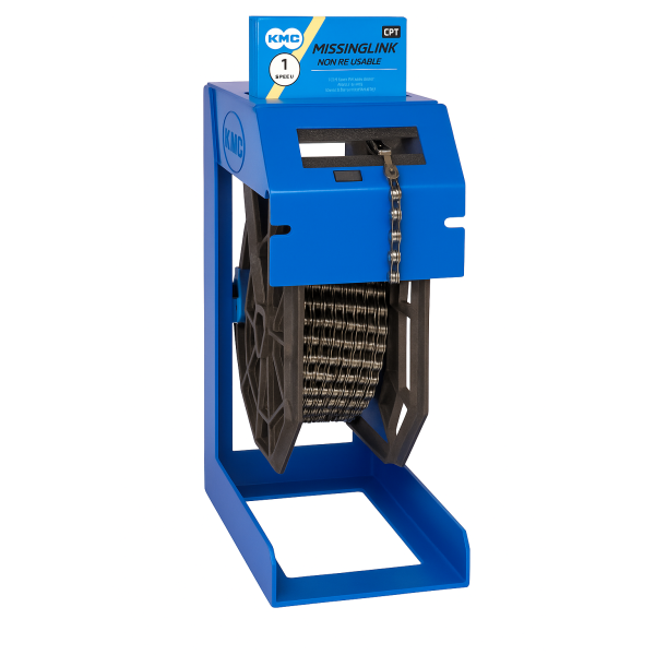 KMC Blauw Reel Stand - Tischstand mit Verstärkungshalterung für KMCH02 -Kettenrollhalter #fiets Zubehör