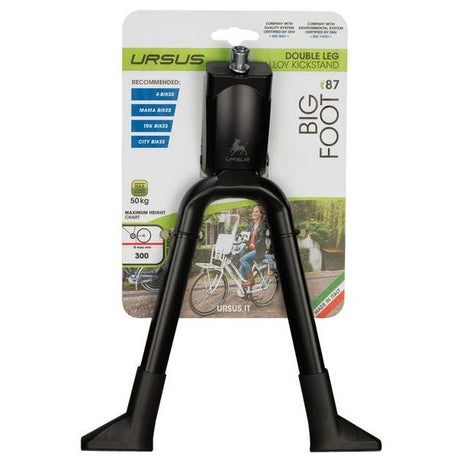 Standard doppelte Bigfoot Stahl 28 Zoll schwarz