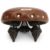 Edge Fahrrad Sattel Urban XL Wave Braun