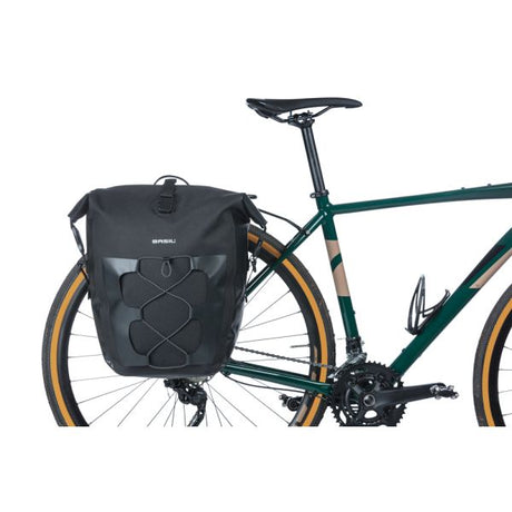 Basil Einzeltasche Navigator wasserdicht l mik 25-31l 14 x 26 x 42 cm - Schwarz