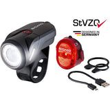Lichtset Aura 35 Lux + Nugget II LED wiederaufladbar