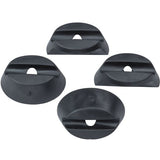 Basilikum Buddy Gummi -Ringe - 4 - schwarz