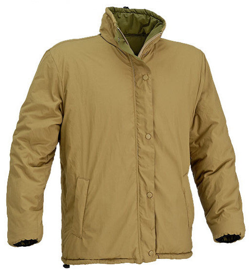 Defcon 5 Outdoorjas Giacaca Herren Nylon Olive Green Beige Größe s