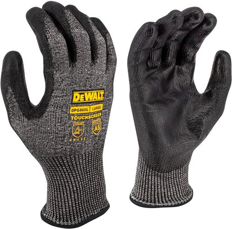 Dewalt 13g A4 Touch L Arbeitshandschuh mit A4-Schnittfestigkeit – DPG860Leu