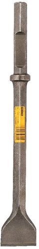 Dewalt accessoires 28mm hex (zeskant) vlakbeitel breedte 76mm, lengte 521mm - dt6932-qz