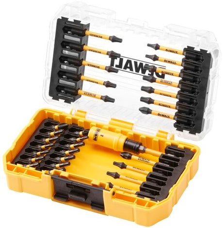 Dewalt accessoires dewalt extreme® flextorq™ - schroefbit set - 31 delig - magnetische opname