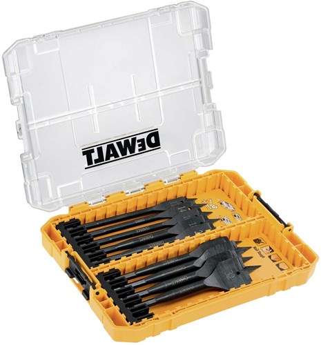 Dewalt accessoires dewalt dt70751 9-delige exteme impact speedboren set - 12 14 16 18 20 22 25 28 32 x 152 mm