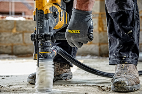 Dewalt-Zubehör dwh201d | Staubabsaugadapter für SDS-plus-Bohrmaschinen – DWH201D-XJ