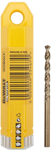 Dewalt Zubehör HSS Industrie-Kobalt-Metallbohrer 3,0 mm – DT4920-QZ