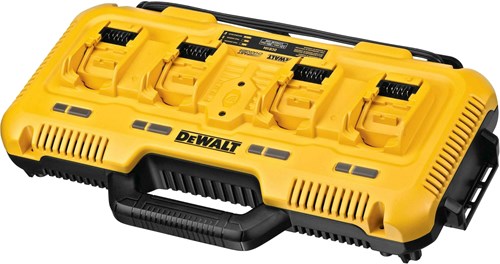 Dewalt dcb104 | 4-Port-Schnellladegerät | 12V-18V 54V XR | Flexvolt - dcb104-qw
