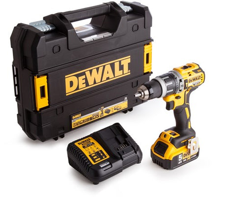 Dewalt dcd796p1 Akku-Schlagbohrschrauber | 18 V, 5,0 Ah – Version mit 1 Batterie – dcd796p1