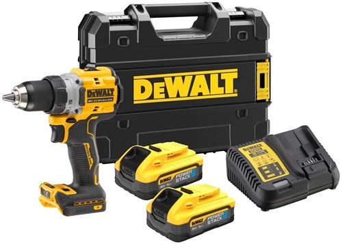 Dewalt DCD800H2T kompakter Akku-Bohrschrauber 18V XR 5,0Ah Power Stack in TStak