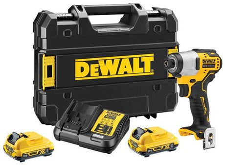 Dewalt dcf801d2 accu slagschroevendraaier 12v 2,0ah xr - dcf801d2-qw