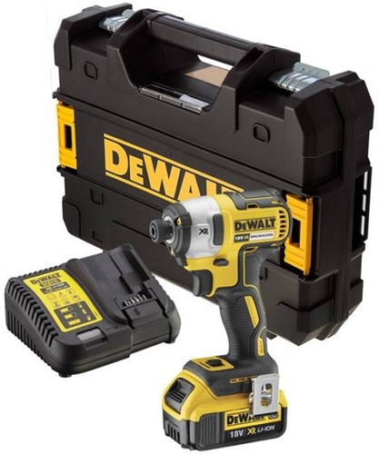 Dewalt dcf887m1 18v xr brushless li-ion slagschroevendraaier - met 1x 4.0ah accu