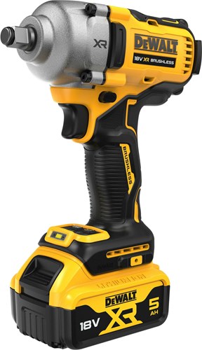 Dewalt dcf891p2t | 18v xr | accu slagsmoersleutel | 1 2 | 2 x 5.0ah accu + lader | in t-stak dcf891p2t-qw