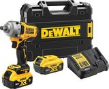 Dewalt dcf891p2t | 18v xr | accu slagsmoersleutel | 1 2 | 2 x 5.0ah accu + lader | in t-stak dcf891p2t-qw