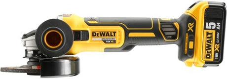 Dewalt dcg405p2 Akku-Winkelschleifer | 125mm schwarz | 18 V 5,0 Ah XR Li-Ion | +tstak