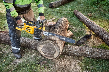 Dewalt-Werkzeuge – 54-V-Akku-Kettensäge 50 cm, 1x Akku 9,0 Ah Flexvolt, Ladegerät DCMCS575x1