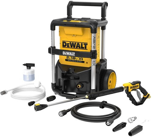 Dewalt toebehoren - 18v hogedrukreiniger 165 bar, zonder accu en laders dcmpw1600n