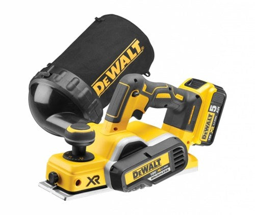 Dewalt DCP580P2 Akku-Hobel 18 V 5,0 Ah Li-Ion