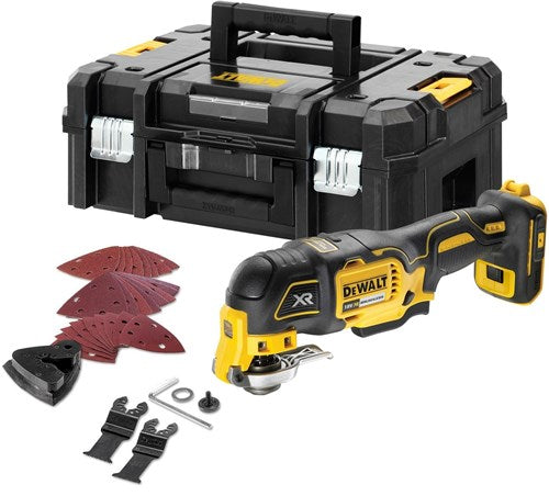 Dewalt dcs356nt-xj | 18V oszillierendes Multitool | ohne Akkus und Ladegerät im T-Stak-Gehäuse - dcs356nt-xj