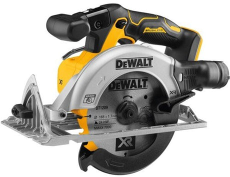 Dewalt dcs565n | accu cirkelzaag | xr | 18 volt | 165 mm | body | zonder accu's lader dcs565n-xj