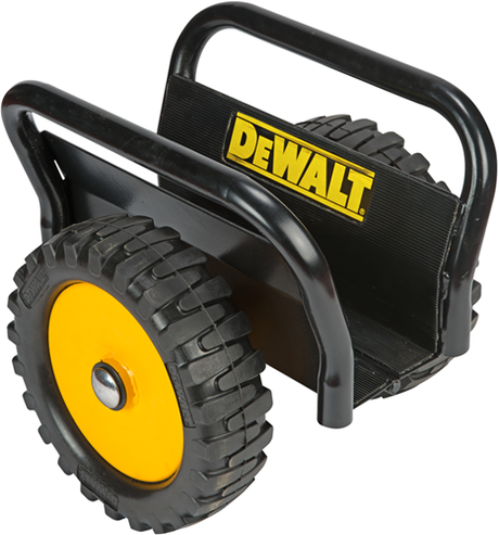 Dewalt dxwt-200 transportwagen - platen en deuren - 1 stuk - geel zwart met anti-slip oppervlak