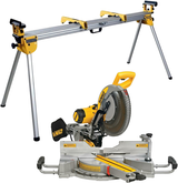 Dewalt DWS780Kit Kapp- und Gehrungssäge | + Basis de7023 - dws780kit