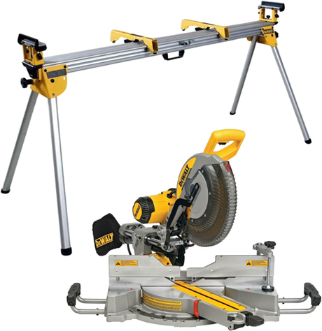 Dewalt DWS780Kit Kapp- und Gehrungssäge | + Basis de7023 - dws780kit