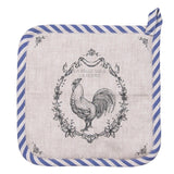 Clayre Eef Topflappen Hahn 20x20cm