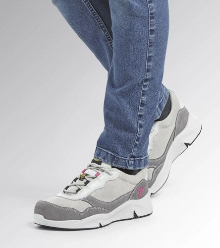 Diadora werkschoen athena laag 179902 s3l d0459 | gray violet raspberry (d0459) | maat 42 - 8053607443369
