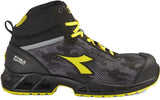 Diadora werkschoen shark stable imp mid s3s 181157 | zwart geel | maat 42 - 8053607617913